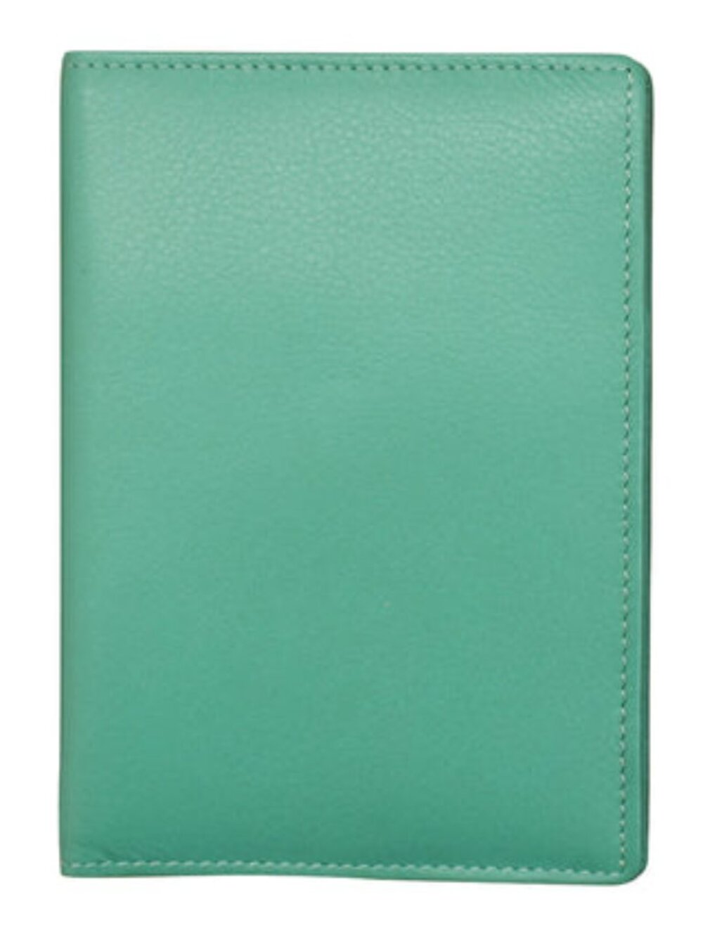 Leather RFID Passport Wallet | Turquoise